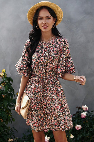 Spring Garden Dress - Pink