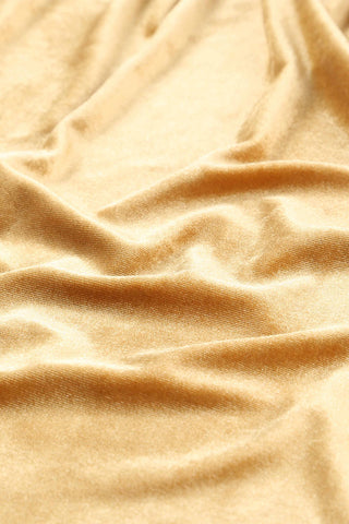 Velour Blazer - Yellow