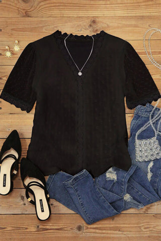 Gypsy Summer Top - Black