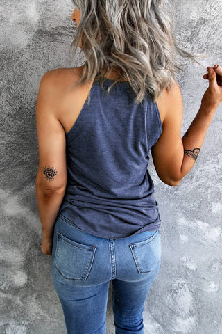 Summer Halter Top - Navy