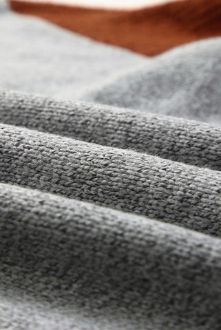 Contrast Sleeve Sweater