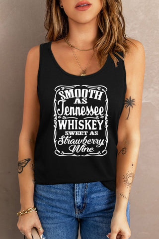 Smooth as Tennessee Whiskey Tank Top