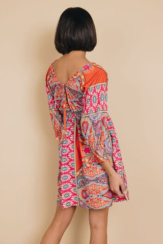 Boho Vintage Baby Doll Dress