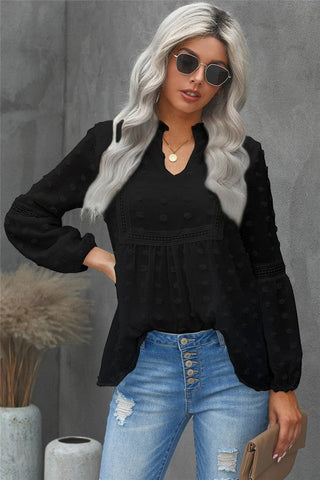 Boho Top - Black