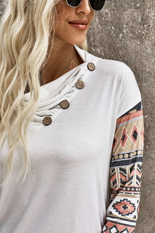 Cozy Cabin Getaway Top - White