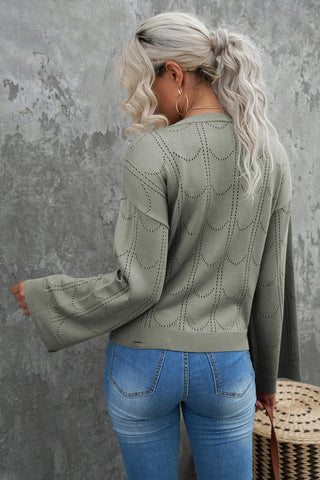 Fall Feelings Sweater - Gray