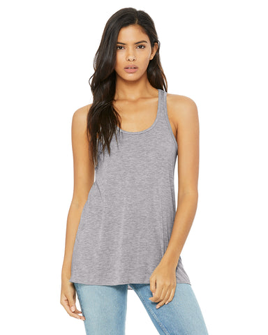 Racerback Tank Top - Light Gray