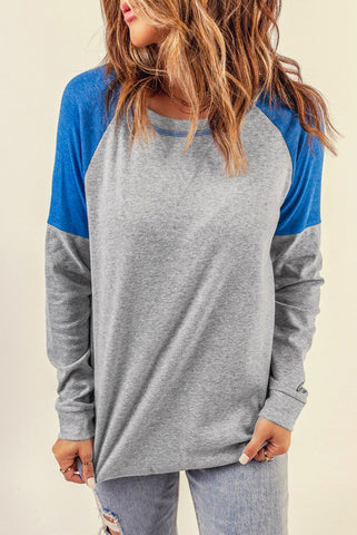 Raglan Sleeve Top - Blue