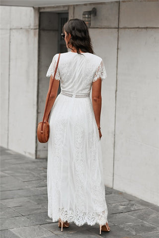 White Lace Dress