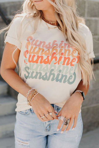 Sunshine Print Tee