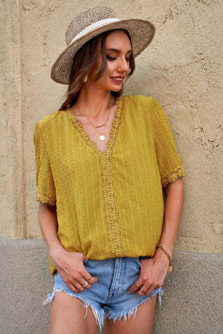 Gypsy Summer Top - Yellow
