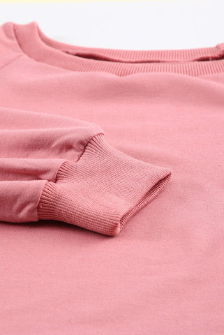 Crew Neck Sweatshirt - Mauve