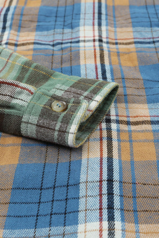 Fall Flannel Shirt - Green