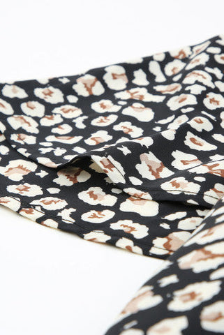 Whimsical Woodland Top - Black and Brown