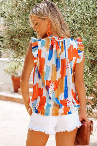 Colorful Sleeveless Top