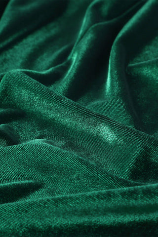 Velour Blazer - Green