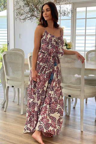 Paisley Maxi Dress