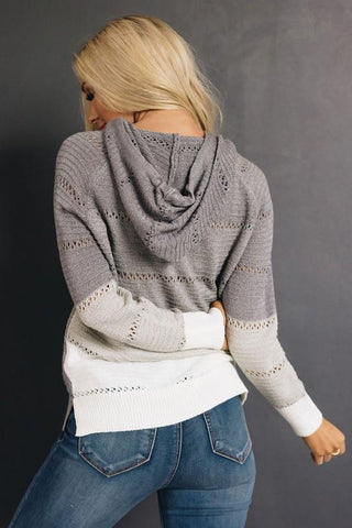 Sweater Hoodie - Gray