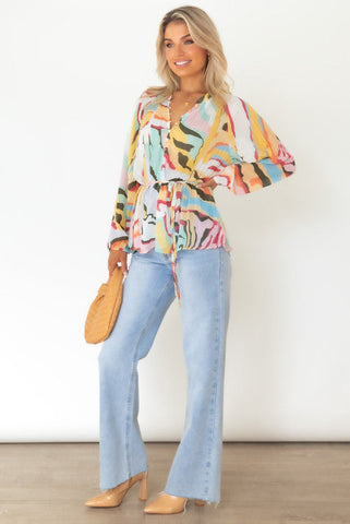 Watercolor Blouse