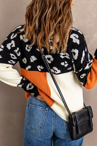 Leopard Printed Sweater