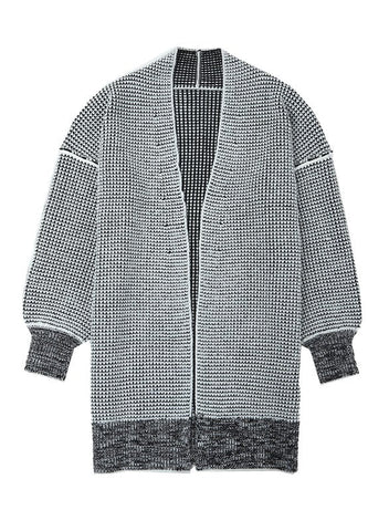 Thick and Warm Cardigan - Gray