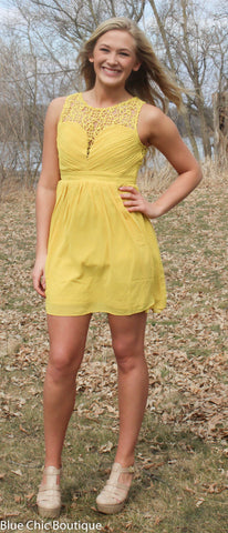 Opulent Dress - Mustard - Blue Chic Boutique
 - 4