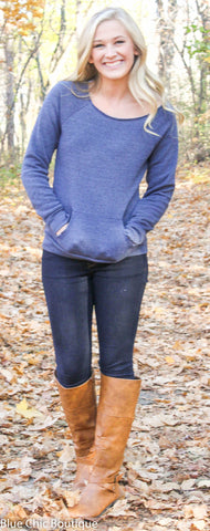 Edgy Eco-Friendly Sweatshirt - 8 Colors - Blue Chic Boutique
 - 1