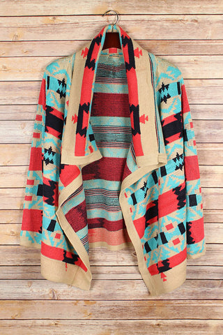 Fire Side Cardigan - Blue Chic Boutique
 - 6