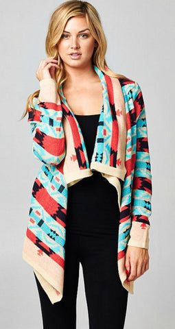 Fire Side Cardigan - Blue Chic Boutique
 - 10